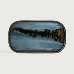 Dienblad Organics 42 x 24cm, kleur Slate