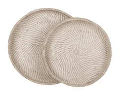 Dienblad Saint Barths Rotan, Set van 2 stuks