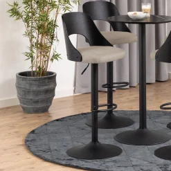 Draaibare Barkruk Vila (zithoogte 62-84cm)