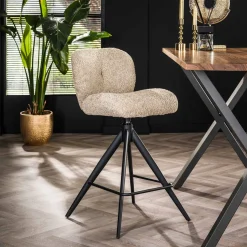 Draaibare Barstoel Lovie Bouclé
