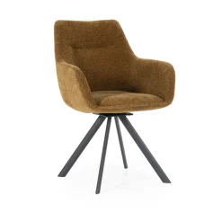 Draaibare Eetkamerstoel Bliss Met armleuning