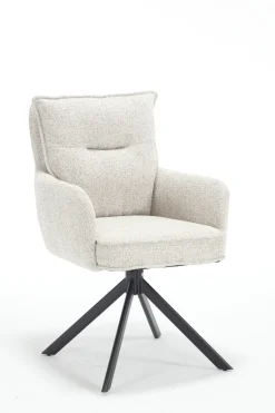 Draaibare Eetkamerstoel Destinie Structuurstof