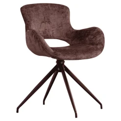 Draaibare Eetkamerstoel Eliva Structure Velvet