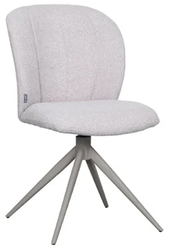 Draaibare Eetkamerstoel Kimo Bouclé