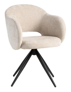 Draaibare Eetkamerstoel Lela Elite stof