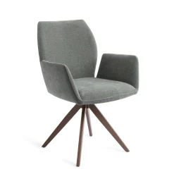 Draaibare Eetkamerstoel Misaki Turn Brown