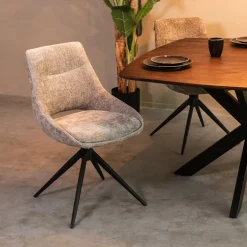 Draaibare Eetkamerstoel Marlow Elite stof