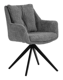 Draaibare Eetkamerstoel Rocket Bouclé