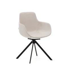 Draaibare Eetkamerstoel Tissiana Chenille
