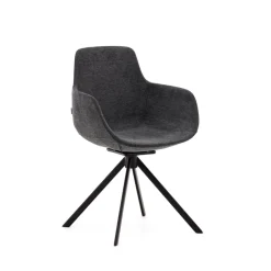 Draaibare Eetkamerstoel Tissiana Chenille