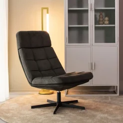 Draaifauteuil Alvar kleur Antraciet