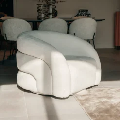 Draaifauteuil Arcus kleur Wit