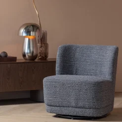 Draaifauteuil Atty Grove Melange stof