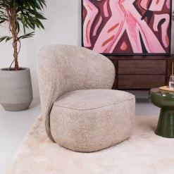 Draaifauteuil Belvi Chenille