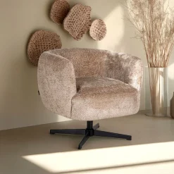 Draaifauteuil Estelle Sheep, kleur Naturel