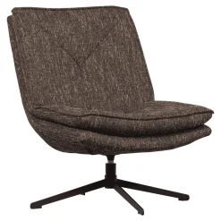 Draaifauteuil Milaro Geweven melange stof