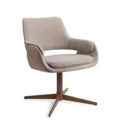 Draaifauteuil Oketo Ton sur ton