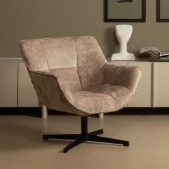 Draaifauteuil Wibo Chenille