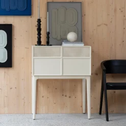 Dressoir June Eikenhout en metaal, 80cm