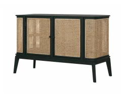 Dressoir Raffles Rotan en hout, 125 x 80cm