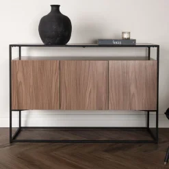 Dressoir Revecca Walnoot look, 120cm