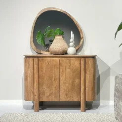 Dressoir Salano Mangohout, kleur Naturel