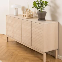 Dressoir Sharalyn Eiken, 180cm