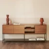 Dressoir Vedrana Walnoot, 195cm