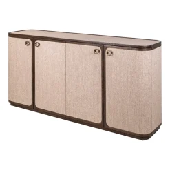 Dressoir Willox Linnen en eiken, 180cm