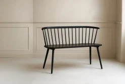 Eetkamerbank Araseli Rubberhout, 120cm