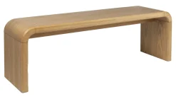 Eetkamerbank Brave Eiken en rubberhout, 140cm