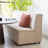 Eetkamerbank 200cm, kleur beige