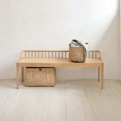 Eetkamerbank Spindle Hout, 150cm