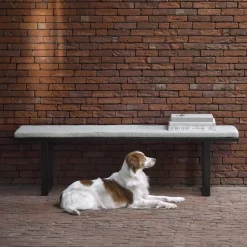 Eetkamerbank Stability Bouclé, 166cm