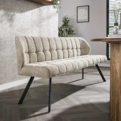 Eetkamerbank Thandie Bouclé, 180cm