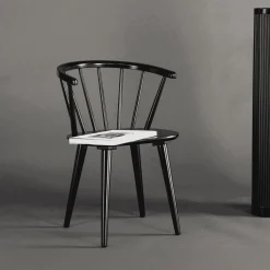 Eetkamerstoel Araseli Rubberhout