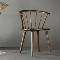 Eetkamerstoel Araseli Rubberhout