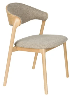 Eetkamerstoel Babington Stof en beukenhout