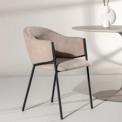 Eetkamerstoel Chadley kleur Beige