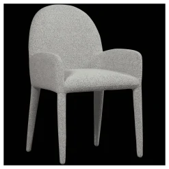 Eetkamerstoel Elegance Bouclé, kleur Greige