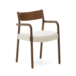 Eetkamerstoel Falconera Eikenhout en chenille