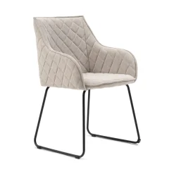 Eetkamerstoel Frisco Drive Linen, kleur Fabulous Flax