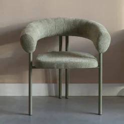 Eetkamerstoel Heels Geweven stof