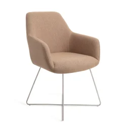 Eetkamerstoel Hiroo Cross Steel