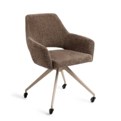 Eetkamerstoel Hofu Caster Grey