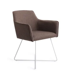 Eetkamerstoel Hofu Cross White