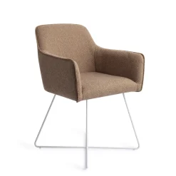 Eetkamerstoel Hofu Cross White