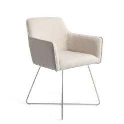 Eetkamerstoel Hofu Cross Steel
