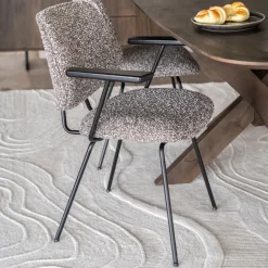 Eetkamerstoel Jon Met armleuning