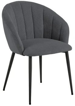 Eetkamerstoel Karoline Geweven stof